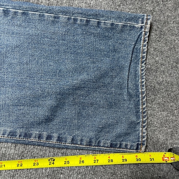 Vintage Guess Jeans Bootcut Mid Rise Distressed Size 31x30 Womens 0873 - Picture 8 of 12